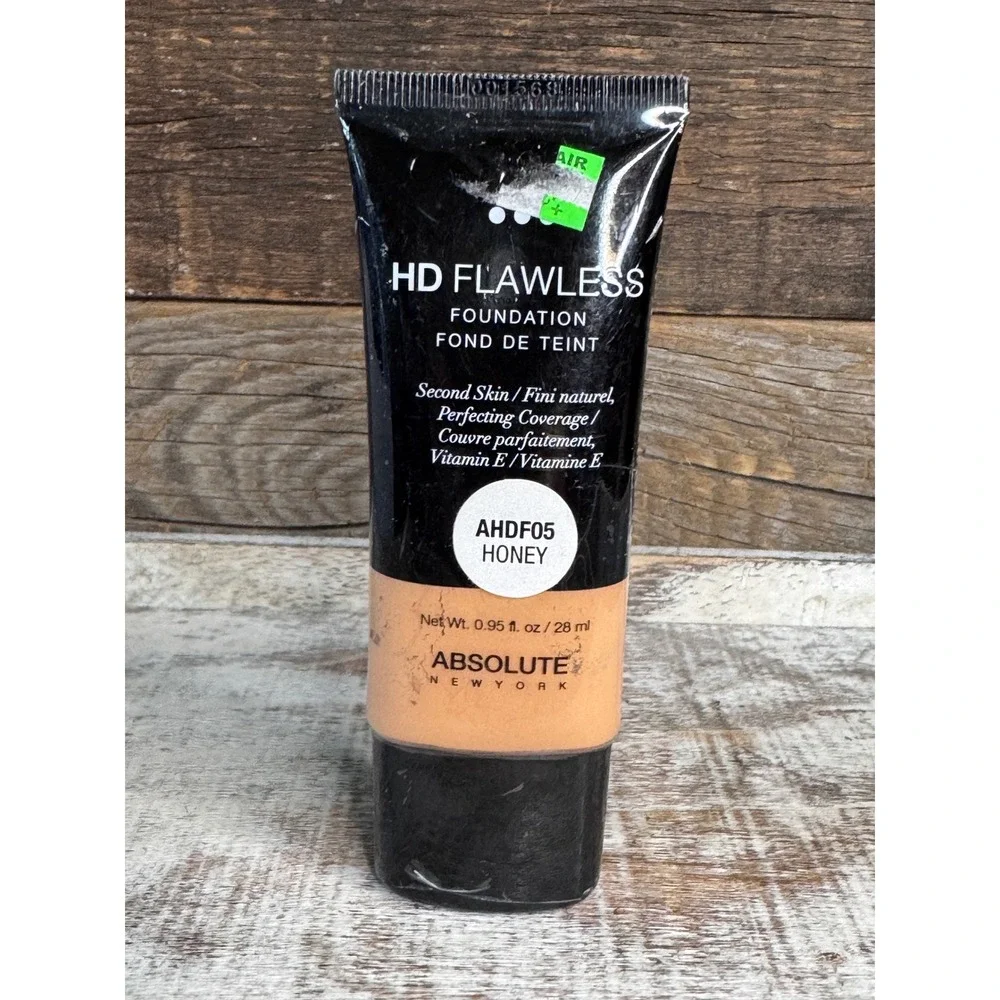 Absolute NY HD Flawless Foundation Honey AHDF05 Second Skin Sealed MSRP $9